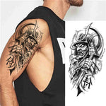 Warrior with Sword - Boston Temporary Tattoos