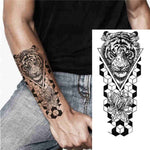 Chinese Tiger - Boston Temporary Tattoos